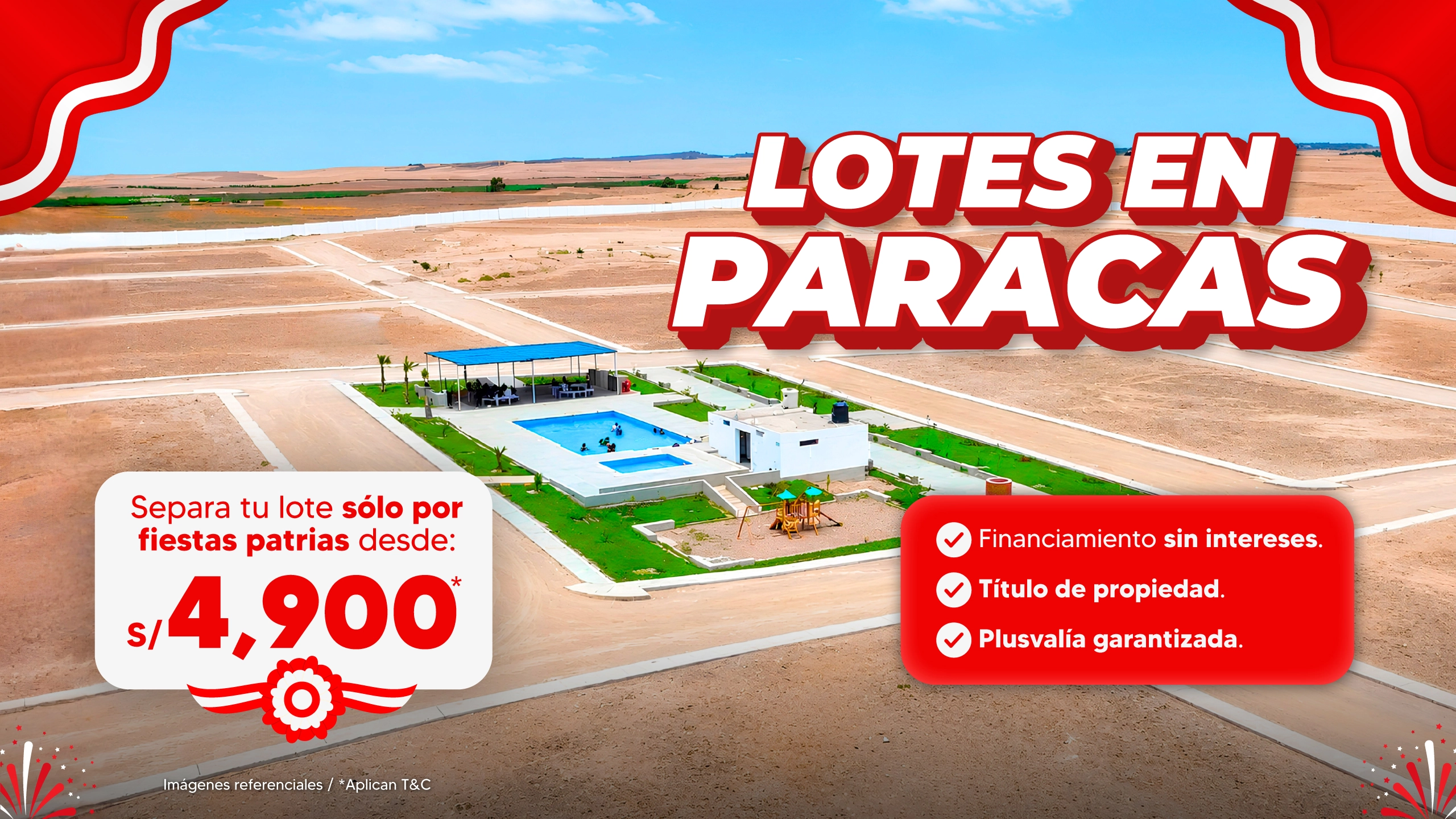Promocion Svaasthy - separa tu lote desde S/ 9,900